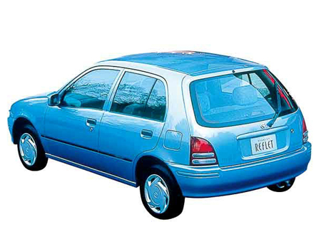 EVA автоковрики для Toyota Starlet  V (P95) 1997-1999 рестайлинг (5 дверей/4WD) — toyota_starlet_V